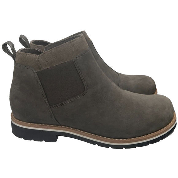 Chaco Womens Chelsea Boots Size 8 Gray Cataluna Explorer Booties - Picture 4 of 10